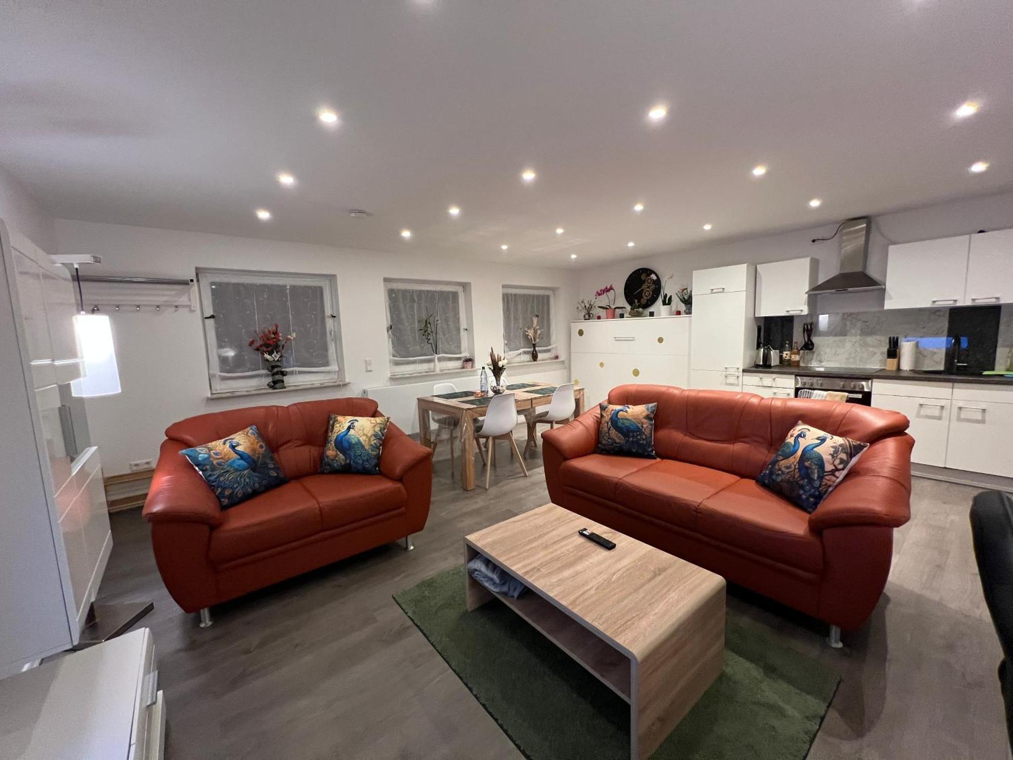 Vipstay - Stilvoll Und Geraeumige Mit Terasse Oder Balkon, Kueche, Kostenloses Parken, Wlan, Smart Tv Apartment Wiesloch